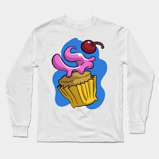 Exploded Cupcake Long Sleeve T-Shirt